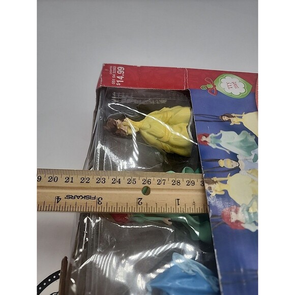 Disney Princess String Light Set 3" Cinderella Belle Ariel Light Up Figures - Picture 8 of 8
